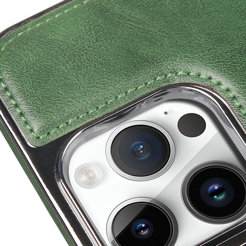Envio rápido ✈️Capa protetora de couro de primeira classe para iPhone