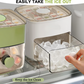 Portable Ice Maker with Lid and Storage Box