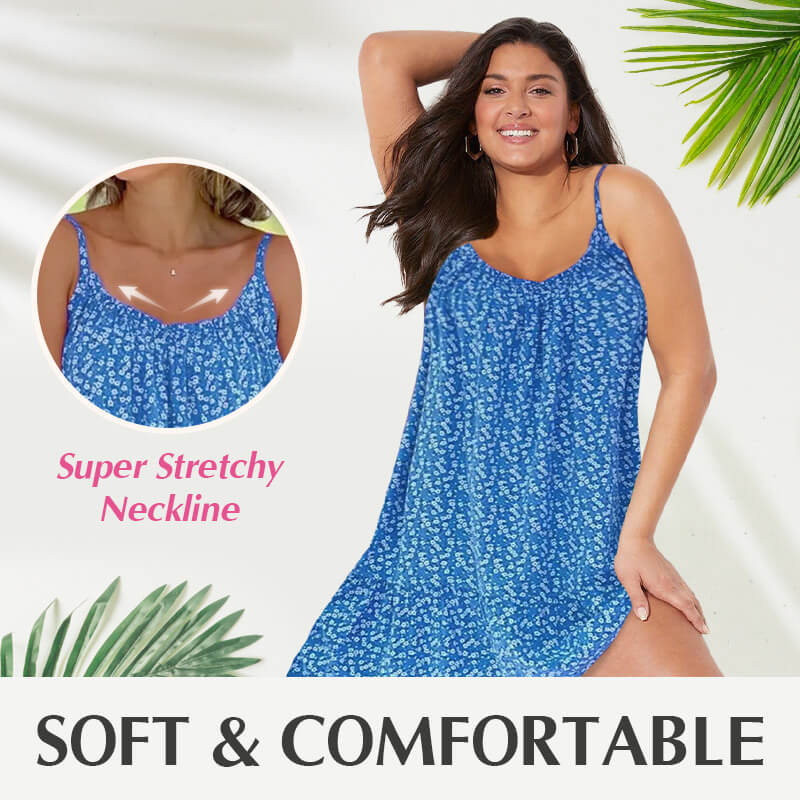 ✈️Envio rápido🎁 Vestido camisola estampado novo estilo mais vendido