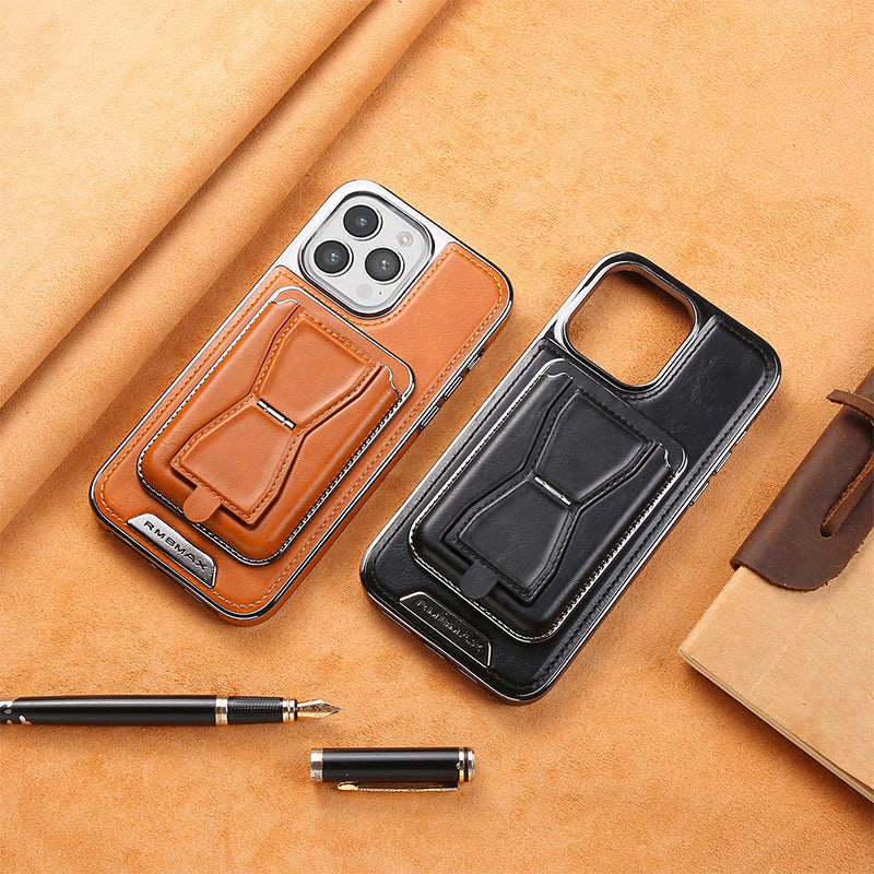 Envio rápido ✈️Capa protetora de couro de primeira classe para iPhone