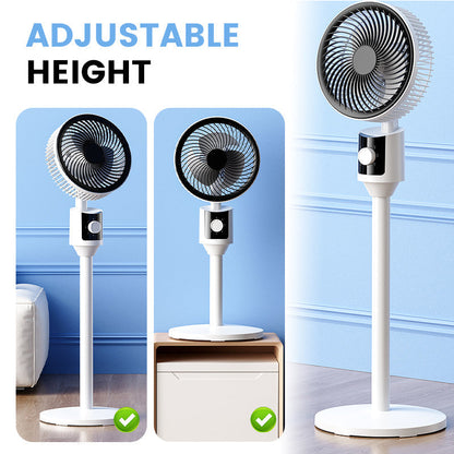 🍃Oscillating Electric Stand Fan with Adjustable Height