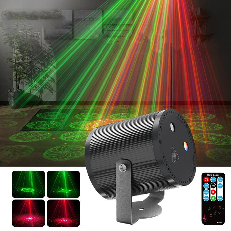 DJ Laser Party Light with 7 Lighting Modes & Remote
