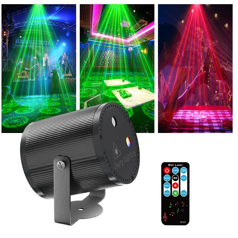 DJ Laser Party Light with 7 Lighting Modes & Remote