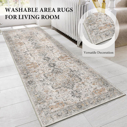 Washable Area Rugs for Living Room