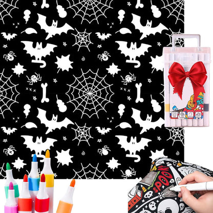 🔥ÚLTIMO DIA DE PROMOÇÃO 50% DE DESCONTO🔥 Manta para colorir DIY com marcadores💖Itens exclusivos💖