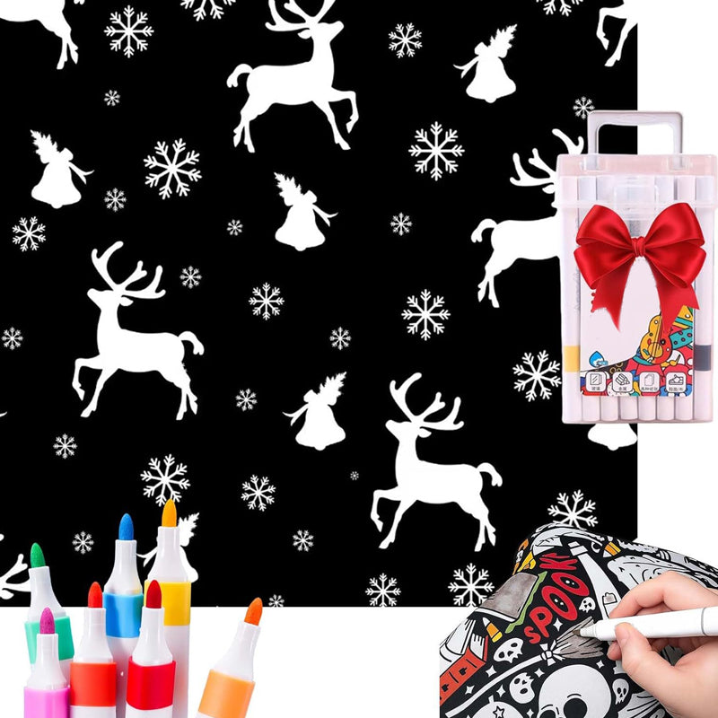 🔥ÚLTIMO DIA DE PROMOÇÃO 50% DE DESCONTO🔥 Manta para colorir DIY com marcadores💖Itens exclusivos💖