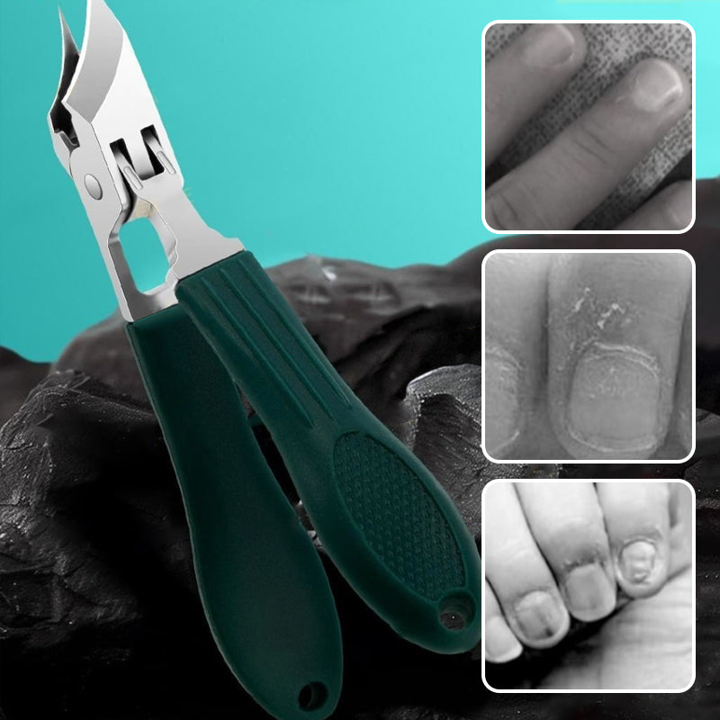 Jogo de 3 Cortadores de Unhas com Borda Inclinada 25° e Design Antirrespingo