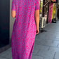 👗【M-3XL】2025 Fashionable plus-size Print Dress