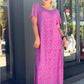 👗【M-3XL】2025 Fashionable plus-size Print Dress