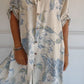 ✨New products on offer ✨Simple Printed Cotton and Linen Dress