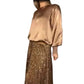 🔥Women's Long Sleeve Top & Sequin Maxi Skirt Two-Piece Set