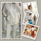 🔥2025 Hot Sale🔥 Women's 2 Piece Set Drawstring Hooded Tops & Pants