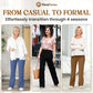 💖2025 NEW TYPE SALE 50% OFF💷Women's Casual High Waist Stretch Pants
