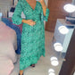 🔥LAST DAY SALE 49% OFF🔥Women's Cotton Wrap Dress with leopard pattern
