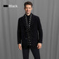 🎅Christmas Pre-sale🎁Men’s Stylish Notched Lapel Winter Tweed Jacket with White Duck Down Lining