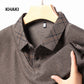 ⏳Multi-scenario fit🔥Men's Faux Two Piece Lapel Long-Sleeve Tops👔