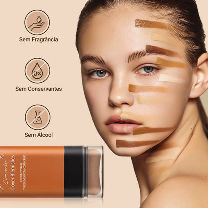 ✨Bastão de Base Instantâneo com Pincel Integrado🔥