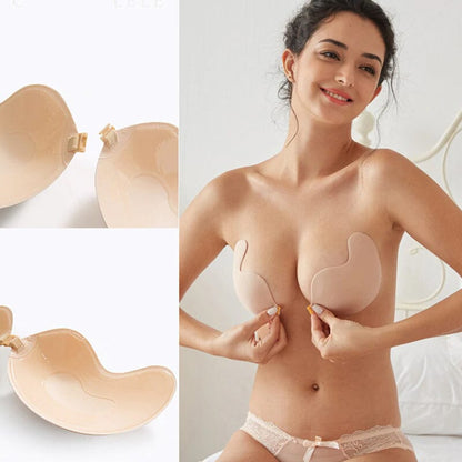 💗BUY 1 GET 1 FREE - 2 PAIRS - EACH ONLY ￡9.99!!🎁Adhesive Push-up Bra