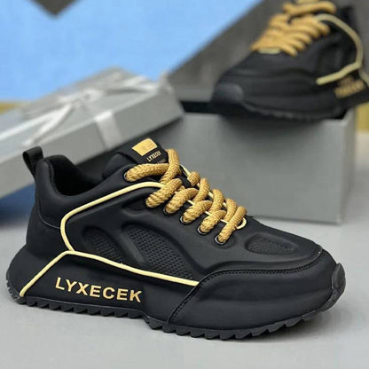 🔥Novo estilo 2024💥Sapatos leves, respiráveis, com absorção de choque e sola grossa para homens