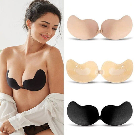 💗BUY 1 GET 1 FREE - 2 PAIRS - EACH ONLY ￡9.99!!🎁Adhesive Push-up Bra