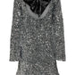 🎀Dance All Night Sequin Back Tie Up Bow Loose Mini Cute Dress🎀