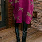 Casual Retro Tiger and Leopard Print Long-sleeved Top