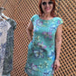 🔥50% OFF TODAY🔥Plus Size Round Neck Loose sleeved printed dress