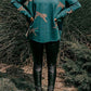 Casual Retro Tiger and Leopard Print Long-sleeved Top