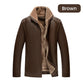🔥🔥Men‘s Quilted Faux Leather Jacket【Fashion and warmth】