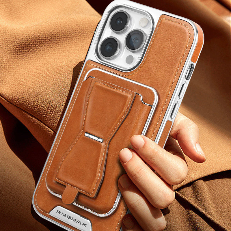 Envio rápido ✈️Capa protetora de couro de primeira classe para iPhone