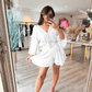 💝NEW HOT SALE💝Casual Short V-neck Lace Suit