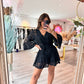 💝NEW HOT SALE💝Casual Short V-neck Lace Suit