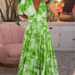 💖Limited Sale 50% OFF💖Comfortable V-neck Floral Loose Maxi dress with pockets