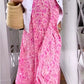 ⭐Summer Biggest Sale⭐ Long V-neck dress with short sleeves