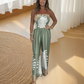 🔥 49 % OFF 🌊💕Women’s Sexy Summer Print Loose Fit Strapless Jumpsuit