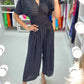 🔥HOT SALE 49% OFF💝Polka Dot Printed Elastic Waist Jumpsuit