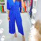 🔥HOT SALE 49% OFF💝Polka Dot Printed Elastic Waist Jumpsuit