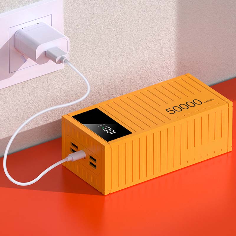 💥2024 Latest 50000mAh Mobile Power - 🔋Super fast charging - Container version