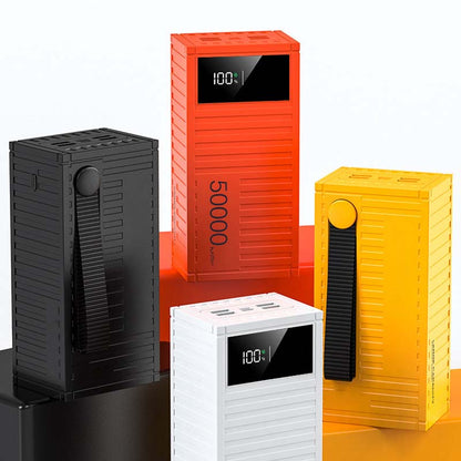 💥2024 Latest 50000mAh Mobile Power - 🔋Super fast charging - Container version