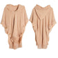 Women’s Elegant Hooded Knit Poncho Sweater with Fringe Trim