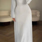 🥰 limited-time offer price 🥰Long Sleeve Split Loose Casual Dress ✈️2pcs free shipping