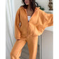 💕Hot Sale 50% OFF💕Triple Threaded High-Neck Casual Sportswear 2-piece set