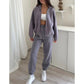 💕Hot Sale 50% OFF💕Triple Threaded High-Neck Casual Sportswear 2-piece set