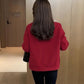 ✨Stylish Fleece-Lined Parka🥰Women's Short Winter Must-Have Loose Warm Jacket❄️
