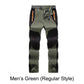 Windproof Waterproof Warm Elastic Waist Hiking Pants