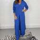 💃Spring Sale 50% OFF⏳Two Piece Casual Long Top and Casual Trousers😍