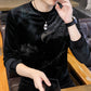 Men's Stylish Eagle Print Long Sleeve Top