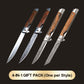 🗡️✨Folding knife with wooden handle for work, hiking & camping⛺