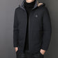 Men's Winter Warm Hooded Zipper Jackets