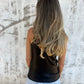 Shimmer Metallic Tank Top